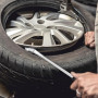 Zocipro 29 Pièces Demonte Pneu Moto, démonte Pneu Outil avec 3 Protections de Jantes, Outils de Démontage Pneus Durables pour Tr