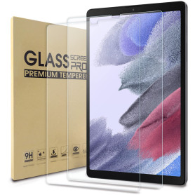 WD&CD 2 Pack Verre Trempé Compatible pour Galaxy Tab A7 Lite 8.7 2021, Protection Écran Compatible pour Samsung Galaxy Tab A7 Li