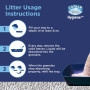 CATSAN Hygiene Plus - Litière Minérale pour Chat, Sac de 10L (Lot de 4)