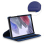 ebestStar - Coque pour Samsung Galaxy Tab A7 Lite 8.7 T220 T225, Etui Rotatif 360, Housse Protection PU Cuir, Bleu Foncé + Verre