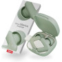 Alpine Silence Bouchons d'Oreilles pour Dormir, Voyager & Se Concentrer - Confortables, Réutilisables - V-forme ajustée & Embout