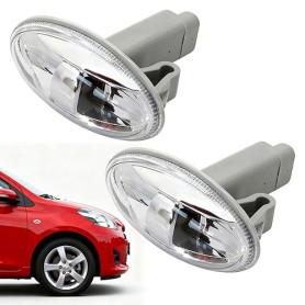 6325G3, 2 Pièces Repetiteur pour Peugeot 1007, Clignotant 206, Clignotant pour Partner, Clignotants Latéraux pour Peugeot 206 10