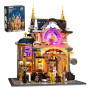 LUMIBRICKS Steampunk Memory Magic Magasin de magie Kit de construction éclairé — 2056 pièces Maison modulaire victorienne fantas