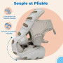 SAGUARO Sandales Garçon d’Été à Bout Fermé Enfant Chaussures Outdoor Antidérapantes et Respirantes Sandales,25-38