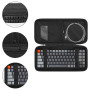 Linkidea Étui de Voyage Rigide pour Clavier 75%, étui de Transport 84 Touches avec Protection, boîte de Rangement, Compatible av