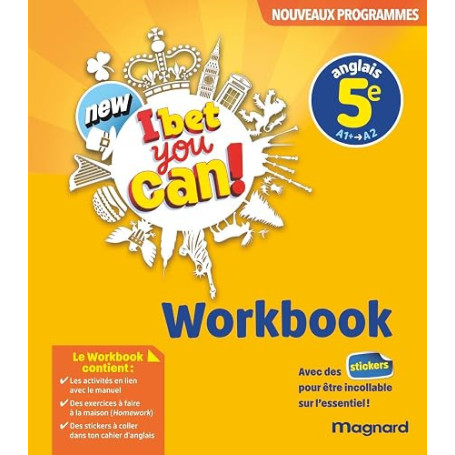 New I Bet You Can 5e (2026) - Workbook