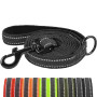 X XBEN Laisse pour Chien avec Poignée Confortable, 15MM-1,2M Laisse Solide et Réfléchissante pour Petits, Moyens et Grands Chien