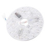 Goshyda Kit d'éclairage LED pour Ventilateur de Plafond de 5,3 Pouces, Panneau de Rénovation Rond 15W de Remplacement, 3000K 420
