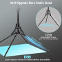 11.5" Ring Light Professionnel avec Trépied Grand, [Mise à Niveau] 1m77/69.5" Trepied Smartphone Anneau Lumineux, Selfie LED Ann