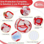 UFO PET Culotte Chiennes Chaleurs S Réutilisables, Couche pour Chien Femelle Lavables (Lot de 3), Culotte très Absorbantes pour