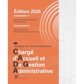 Je passe mon titre professionnel Chargé d'Accueil et De Gestion Administrative
