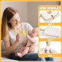 Fefod Matelas a Langer de Voyage, 87 x 57cm Tapis à Langer Bébé Portable et Pliable, Pliable Couche Diaper Changer Mat Tapis Bag
