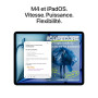 Apple iPad Air 11 Pouces (M4) : Écran Liquid Retina, 256 Go, Caméras Avant/arrière 12 MP, Wi‑FI 7 avec Apple N1, Touch ID, Auton