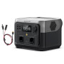 Station électrique portable ECOFLOW RIVER 2 MAX avec câble solaire, batterie LiFeP04, 512 Wh charge rapide en 1 heure, sortie 10