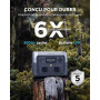 Station électrique portable ECOFLOW RIVER 2 MAX avec câble solaire, batterie LiFeP04, 512 Wh charge rapide en 1 heure, sortie 10