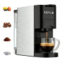KOTLIE Express 4 en 1 Cafetière à capsules 19 bar haute pression Arrêt automatique Réservoir Cafetière expresso/cafetière capsul