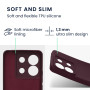 kwmobile Housse Compatible avec Xiaomi Redmi Note 13 Pro 5G / Poco X6 5G Coque - Housse de téléphone en Silicone avec Protection