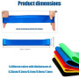10 Pièces Bande de Chaise Extensible pour Enfants,Bandes de Chaise Colorées Fidget Sangles de Siège Flexibles pour Enfants Elast