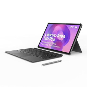 Lenovo Idea Tab Pro - Tablette Tactile, IA intégrée 12.7'' 3K, 144Hz (MediaTek Dimensity 8300, 8Coeurs, RAM 8Go, UFS 4.0 256Go,