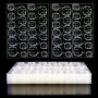 480Pcs (20 Feuilles) Autocollants à Ongle Double Face, Autocollant d'Ongle Adhésif Transparent, Patch Faux Ongles Autocollant d'