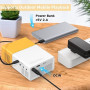 Mini Projecteur, Mini Projecteur Portable 1080P Full HD Supporté, Videoprojecteur avec Télécommande, Compatible avec HDMI/Audio/