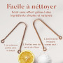 Arista Gratte-Langues, Pack de 2, Gratte Langue Cuivre Ayurveda Contre la Mauvaise Haleine, Racle Langue en Lot de 2, Lave Langu