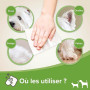 Beaphar – Lingettes nettoyantes Yeux, Oreilles, Pattes et Pelage pour Chien et Chat – Au Calendula aux vertus apaisantes – Facil