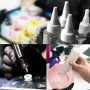 PATIKIL Bouchons de Bouteille à Torsion 20/410, 12 Pièces, Bouchons de Rechange en Plastique à Bord Cannelé avec Joint en Mousse