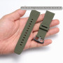 MCXGL Bracelet de montre étanche en silicone compatible avec Casio Protrek PRG650 600 PRW6600 Bracelet de montre sport de rechan