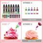 Colorant Alimentaire - 14 x 10ml Colorant Alimentaire Liquide Concentré pour Gâteau, Cuisson, Glaçage, Fondant, Décoration - Col