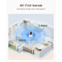 Reolink 3K 5MP Caméra Surveillance WiFi Intérieure 360° PT, E1 Pro | Suivi Automatique, Détéction de Personne/Animal/Pleurs de B