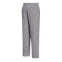 Bromley Chef Pantalon Taille élastique 100% coton alimentaire Restauration de travail, Black Check, M