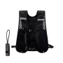 Anseom Sac à Dos d'Hydratation, Réglable Sac à Dos Gilet Trail avec Sifflet Léger et Respirant Réfléchissant Gilet Course a Pied