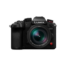 Panasonic Lumix GH7L | Appareil Photo Hybride Expert + Objectif Panasonic Leica 12-60mm (Vidéo illimitée, AF Phase, Audio 32bit,