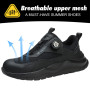 ZEPYFXIT Chaussures de Sécurité Hommes Femmes Chaussures de Travail Basket Sécurité avec Protection/Léger Imperméable et Antidér