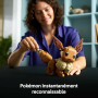 LEGO Pokémon Évoli - Figurine - Set de Construction pour Adulte - Maquette Anime avec Membres, Oreilles & Queue Articulés - Déco