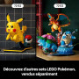 LEGO Pokémon Évoli - Figurine - Set de Construction pour Adulte - Maquette Anime avec Membres, Oreilles & Queue Articulés - Déco