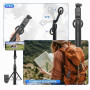 Gbformat Magnétique Perche à Selfie & Trepied Smartphone avec Télécommande Amovible et Anneau Magnétique, Support de Téléphone E