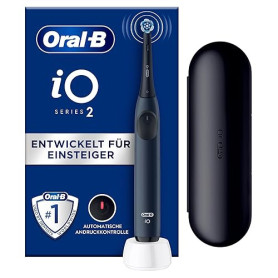 Oral-B iO Series 2 Brosse à dents électrique, 1 brosse, 3 modes de brossage pour les soins dentaires, technologie magnétique, ét