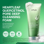 ANUA Heartleaf Nettoyant Visage Moussant – Mousse Nettoyante Acide Salicylique (BHA), Nettoyage Profond des Pores & Points Noirs