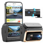 DDPAI Z60 Pro Dashcam Voiture Avant Arrière, 4K+1080P Dual STARVIS 2 HDR, Vision Nocturne AI-ISP, 4G LTE Dash Cam, WiFi 5GHz GPS