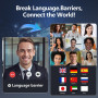 Psadhi Écouteurs de Traduction IA en Temps réel, 3-en-1 Bluetooth avec écran Tactile LCD, Compatible avec 164 Langues et Accents