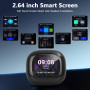 Psadhi Écouteurs de Traduction IA en Temps réel, 3-en-1 Bluetooth avec écran Tactile LCD, Compatible avec 164 Langues et Accents