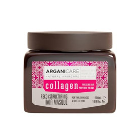 Arganicare | Gamme Collagen | MASQUE RÉPARATEUR | Collagène | Protège les cheveux contre les rigueurs de la vie quotidienne | Ef