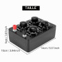 Gokelomg 0-9999 Ohm Simple Résistance Boîte Variable Décennie Résistance Instrument d'enseignement