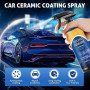 2Pc Advanced Car Quick-Acting Coating Agent Spray, Quick Effect Coating Agent, Spray De RevêTement 3 En 1, Shiny Car Stuff, Pour