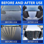 2Pc Advanced Car Quick-Acting Coating Agent Spray, Quick Effect Coating Agent, Spray De RevêTement 3 En 1, Shiny Car Stuff, Pour