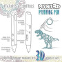 MYNT3D Stylo Super 3D, stylo d'impression 3D compatible ABS et PLA de 1,75 mm