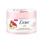 Dove Gommage Crème Douche pour Peau Soyeuse et Lisse - 4 x 225 ml