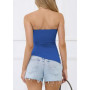 Sukiglam Debardeur Femme Élégant Bretelles Tube Top Été Sexy Dos Nu Bustier sans Manches Tunique Haut Élastique Slim Fit Y2K Goi